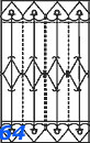 Оконные кованые решетки